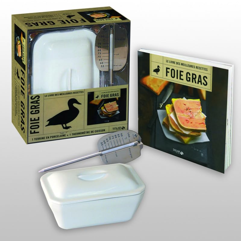 Foie gras: Avec 1 terrine en porcelaine + 1 thermomètre de cuisson Books