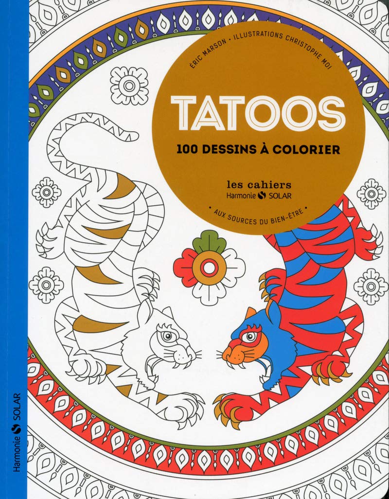 Tatoos - Aux sources du bien-être avec le coloriage NE book