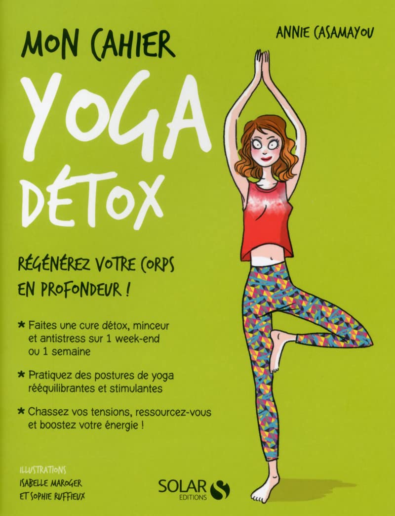 Mon cahier Yoga détox book