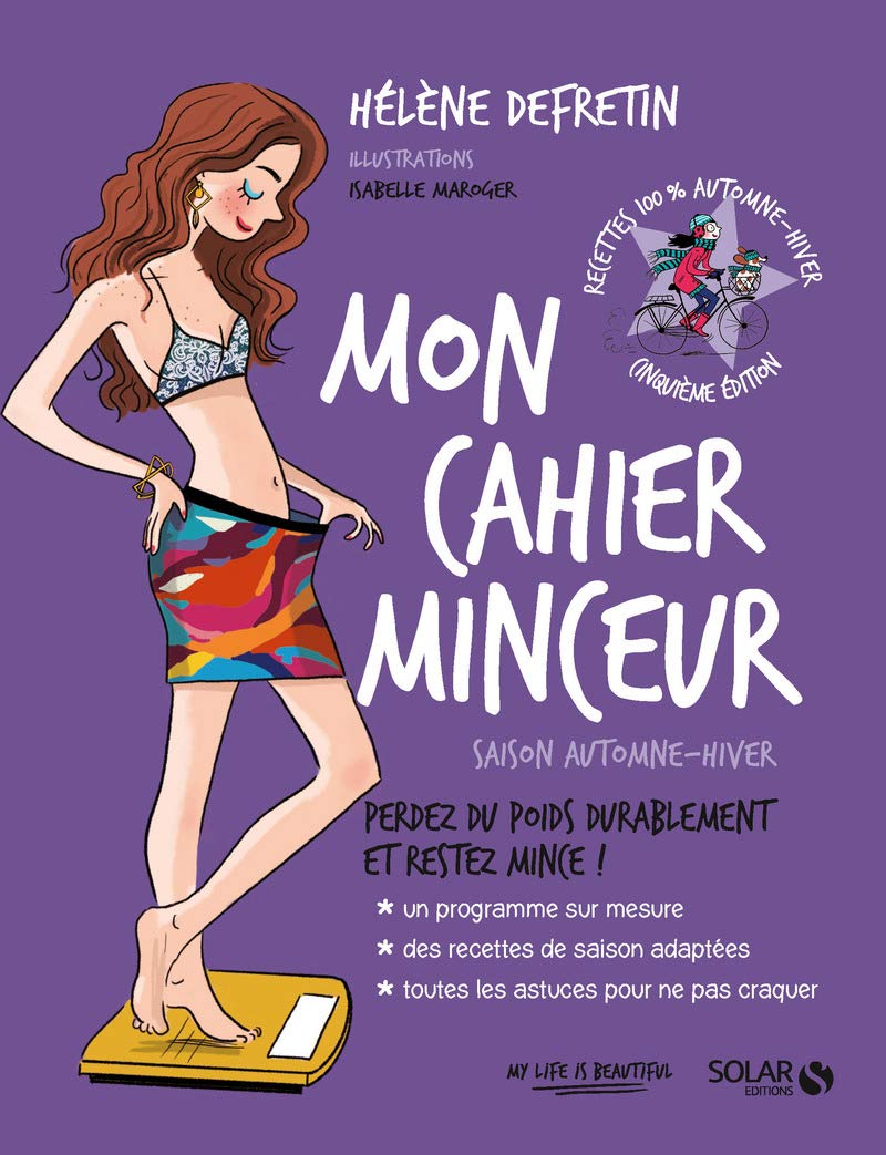 Mon cahier Minceur - saison automne hiver book