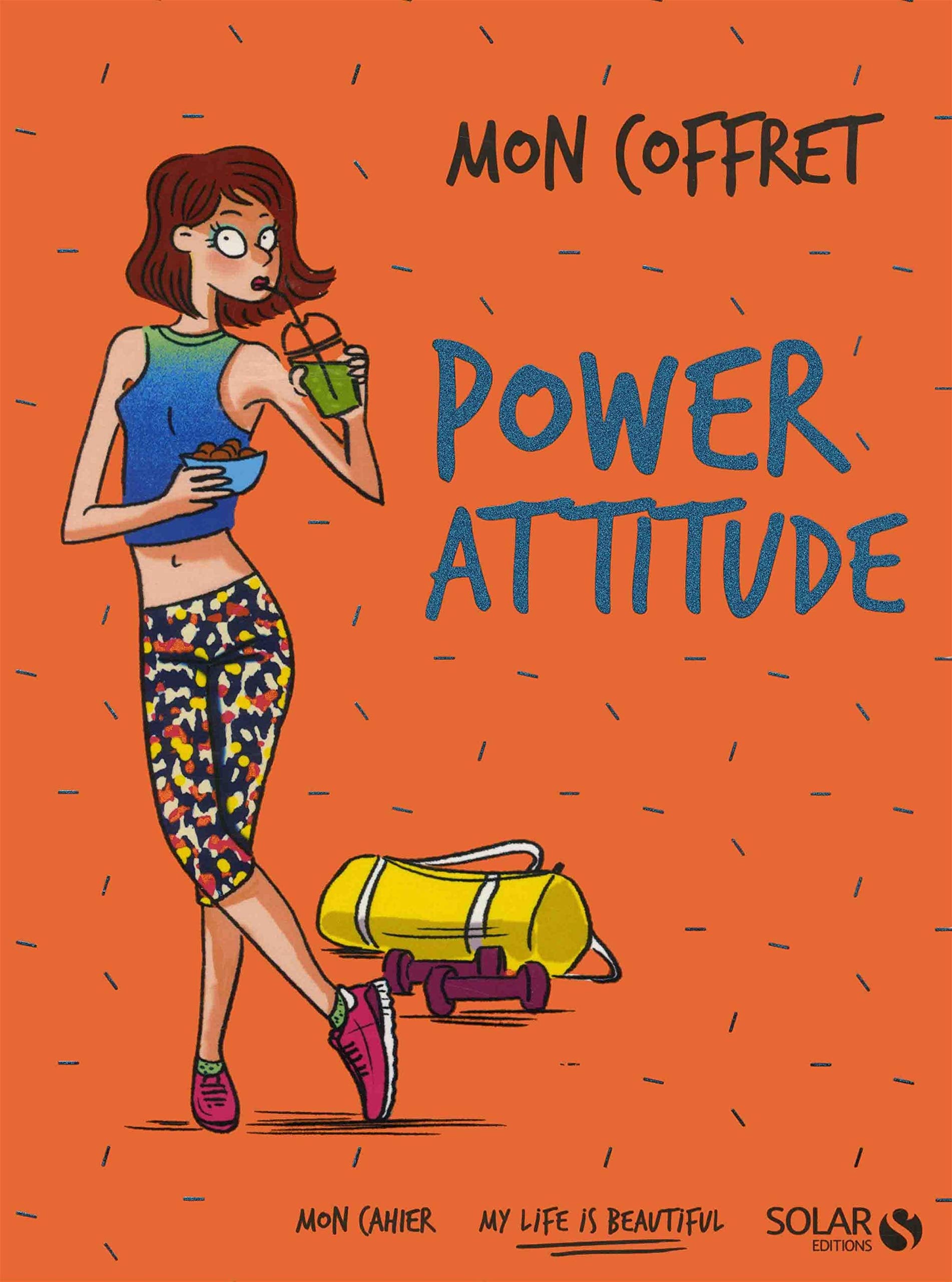 Mon coffret power attitude: Coffret en 3 volumes : Mon carnet power attitude ; Mon cahier pilates ; Mon cahier pensée positive Books