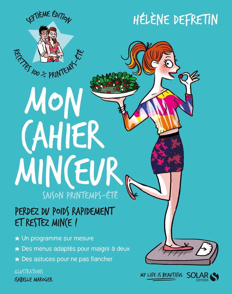 Mon cahier minceur printemps-été: Saison printemps-été Health, Nutrition & Fitness