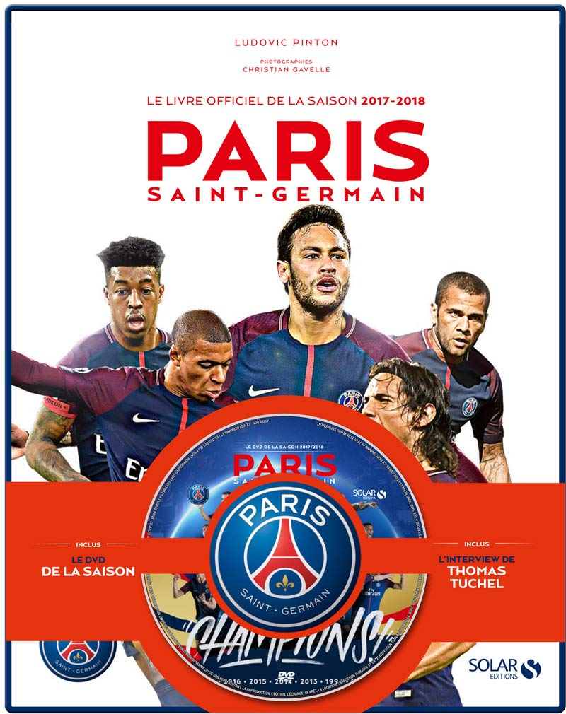 Coffret Paris Saint-Germain - Le livre officiel de la saison 2017-2018 + DVD Leisure & Fun