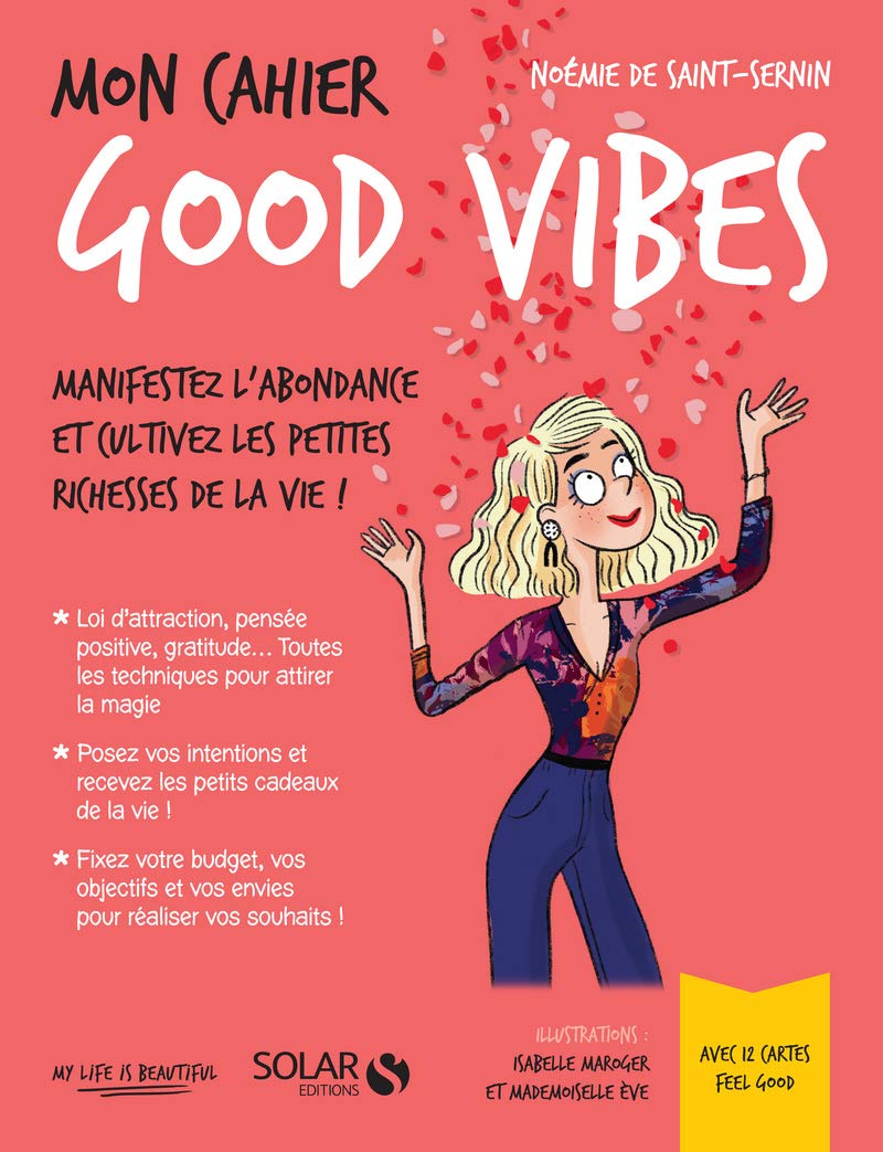 Mon cahier - Good vibes: Avec 12 cartes feel good Partnership & Love