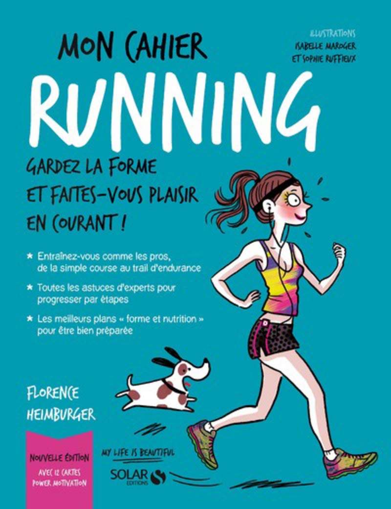 Mon cahier Running - NE avec 12 cartes Power Motivation Health, Nutrition & Fitness