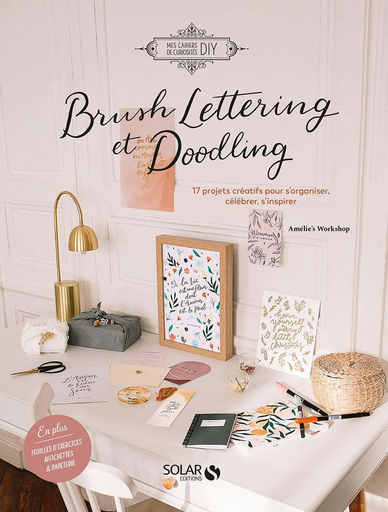Brush Lettering et Doodling - 17 projets créatifs pour s'organiser, célébrer, s'inspirer Film, Art & Culture