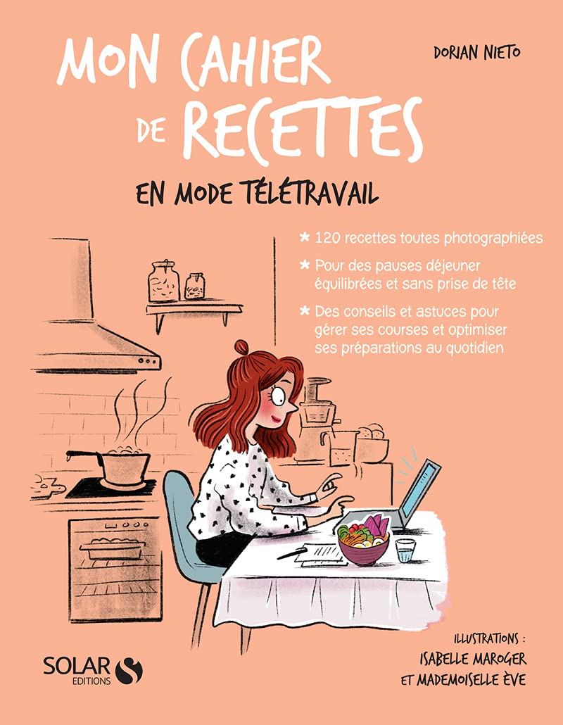 Mon cahier de recettes en mode télétravail book
