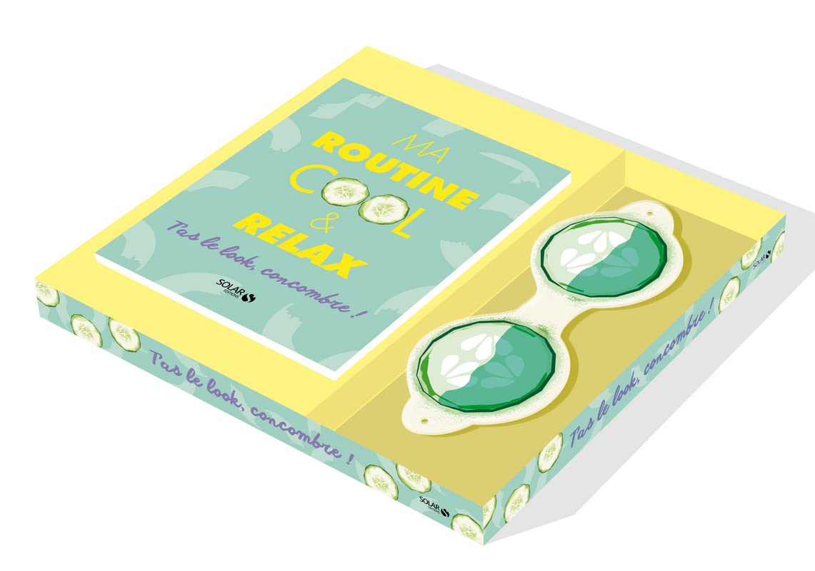 Coffret T'as le look concombre ! - ma routine cool et relax: T'as le look, concombre ! Avec 1 masque et 1 livre Leisure, Home & Garden