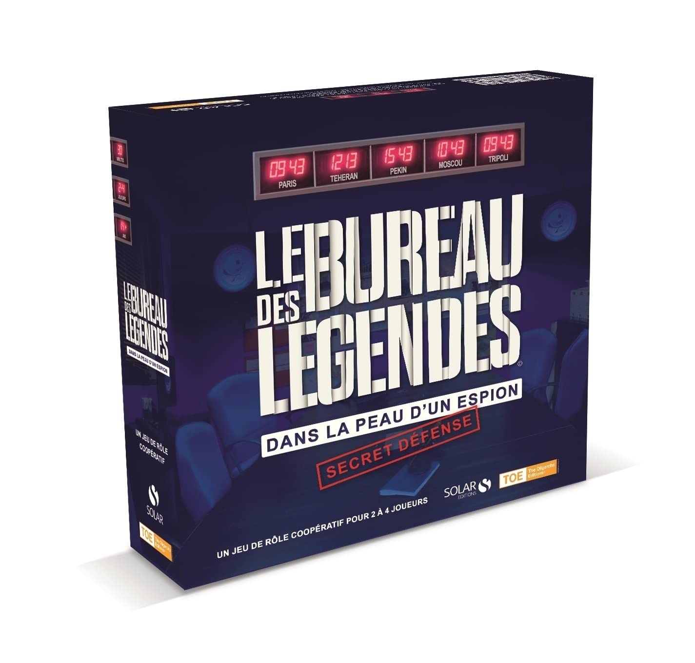 Jeu de rôle Bureau des légendes book