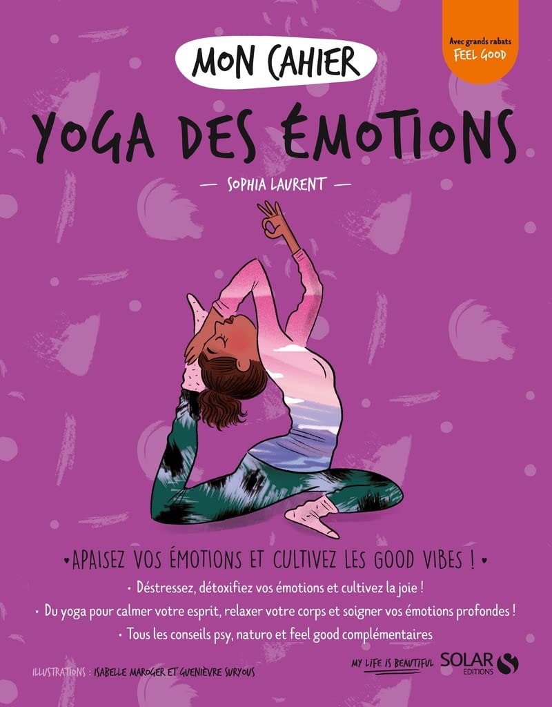 Mon cahier Yoga des émotions Health, Nutrition & Fitness