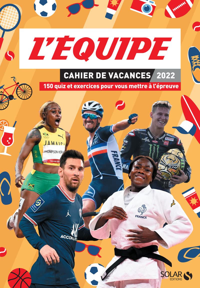 cahier de vacances L'Equipe 2022 book