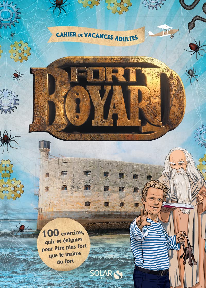 Cahier de vacances pour adultes Fort Boyard book