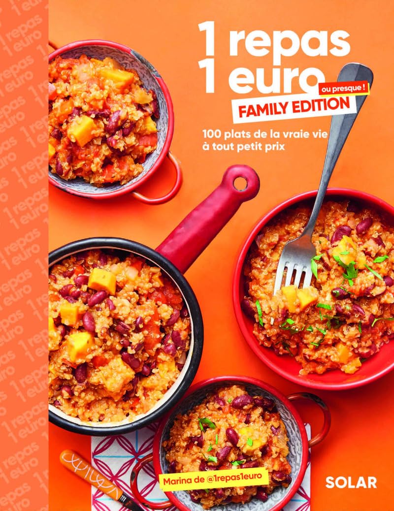 1 repas 1 euro family edition book