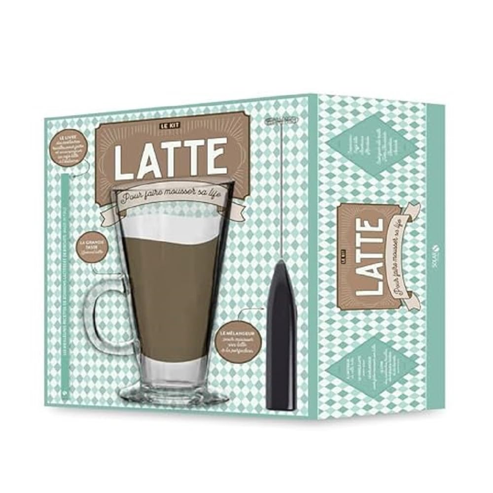 Coffret latte pour faire mousser sa life book
