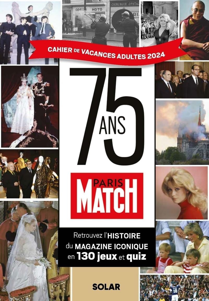 Cahier de vacances Paris-Match 2024 book