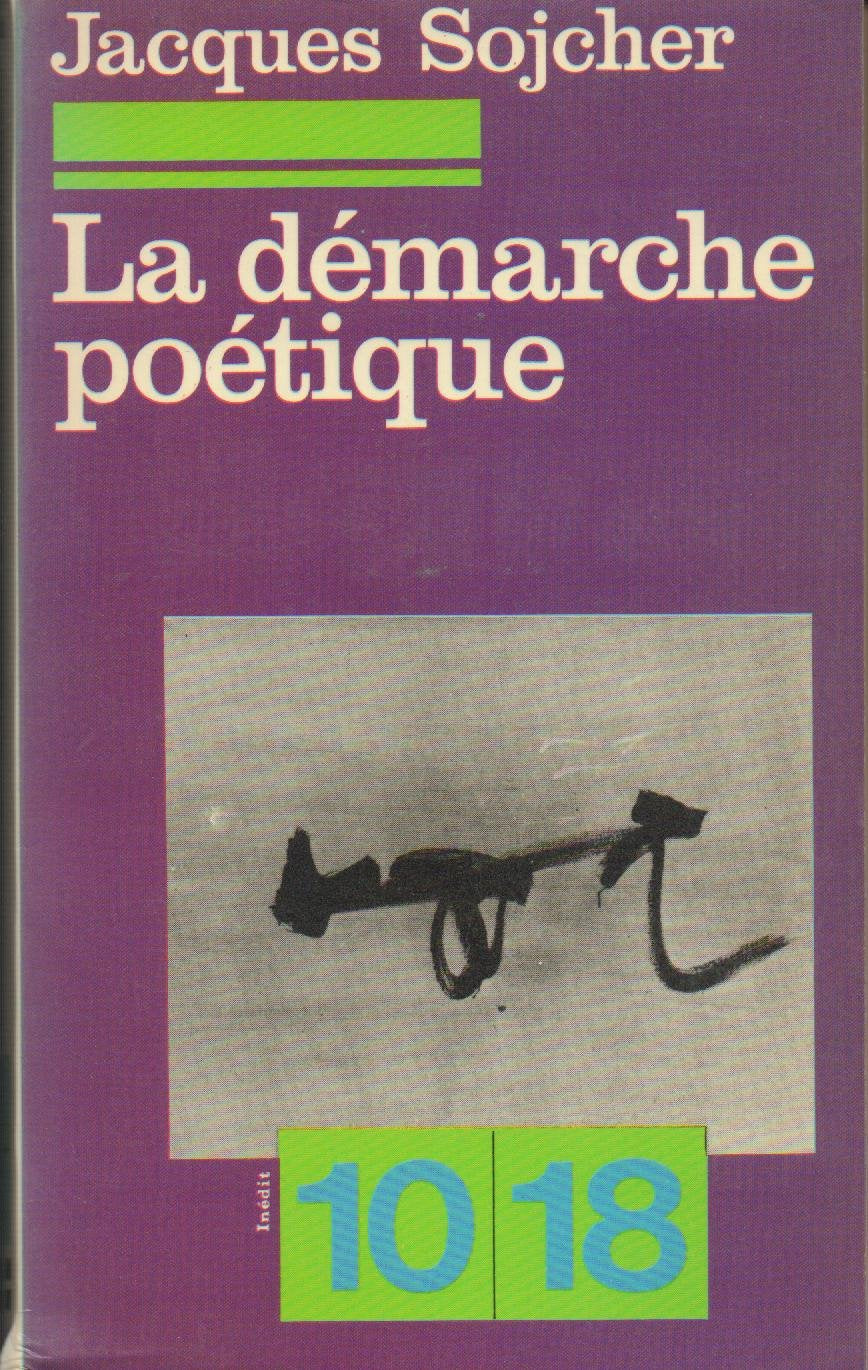 La Démarche poétique: Lieux et sens de la poésie contemporaine Books