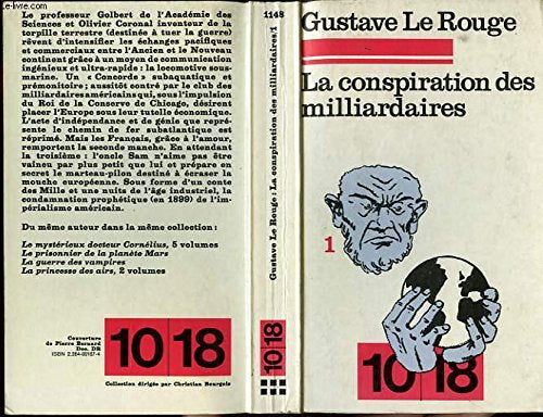 La conspiration des milliardaires tome 1 book
