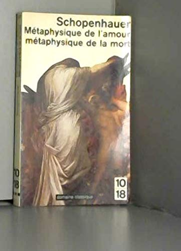 Métaphysique de l'amour. Métaphysique de la mort book