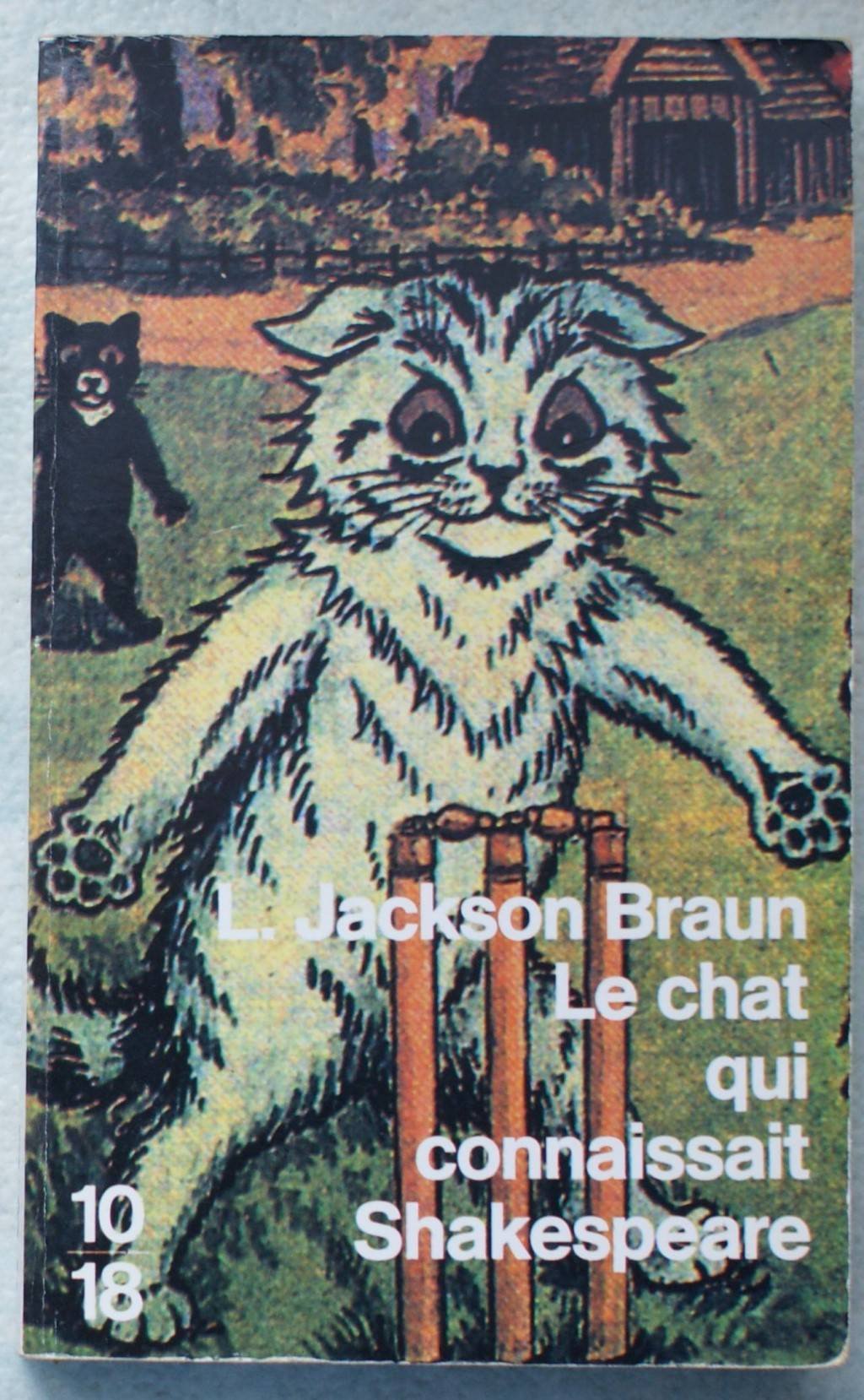 Le chat qui connaissait Shakespeare book
