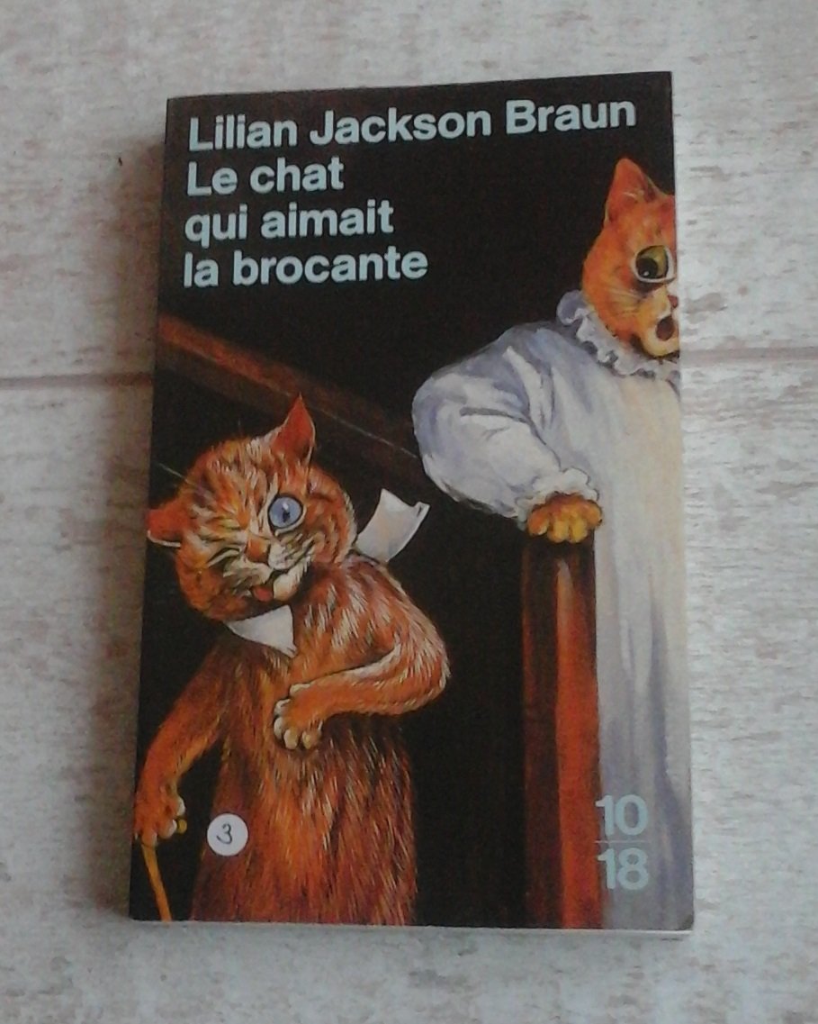 Le chat qui aimait la brocante book