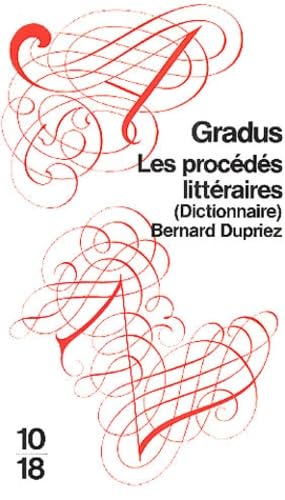 Gradus, les procédés littéraires Books