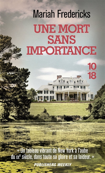 Product Image: Une mort sans importance