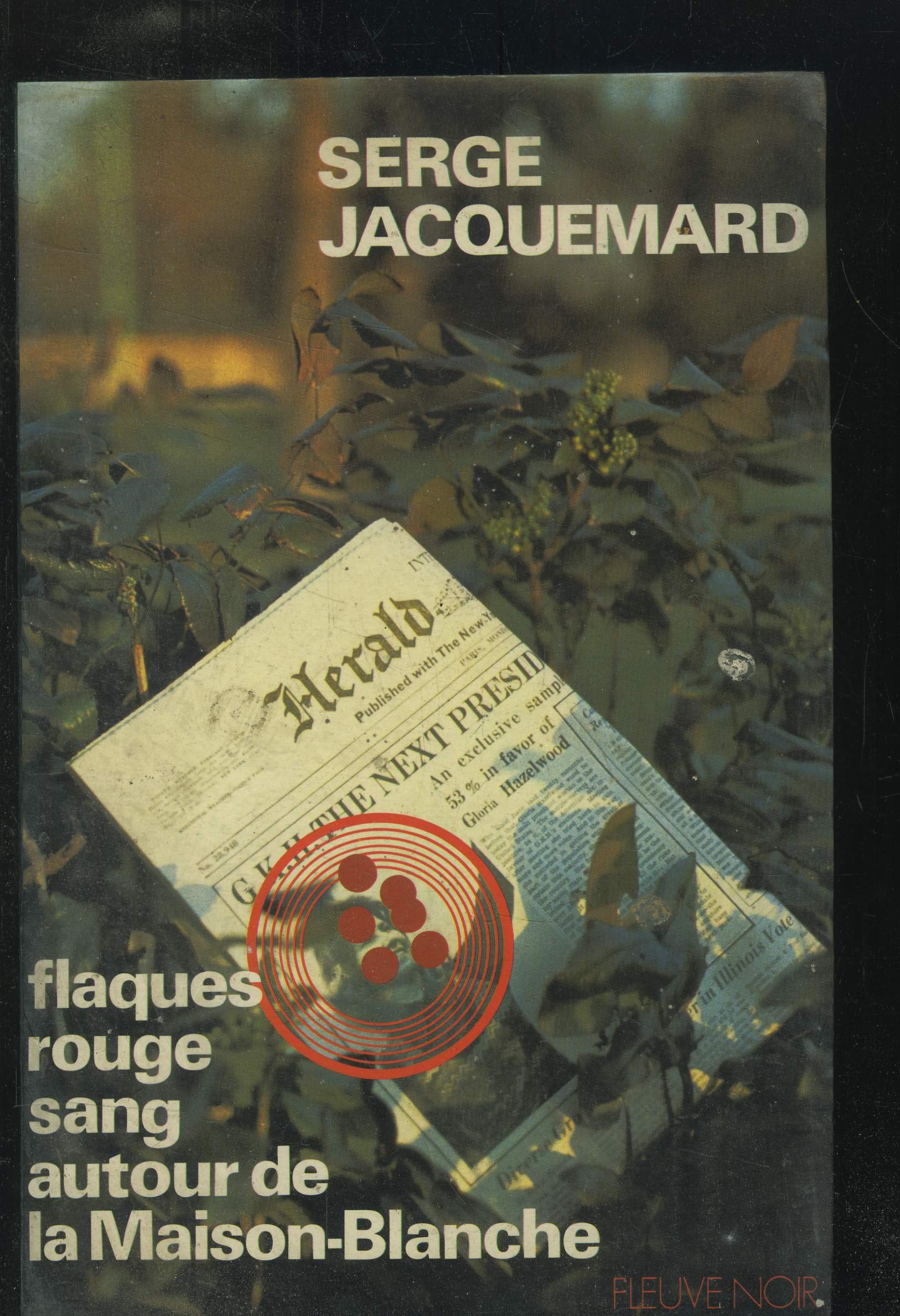 Flaques rouge sang autour de la maison blanche book
