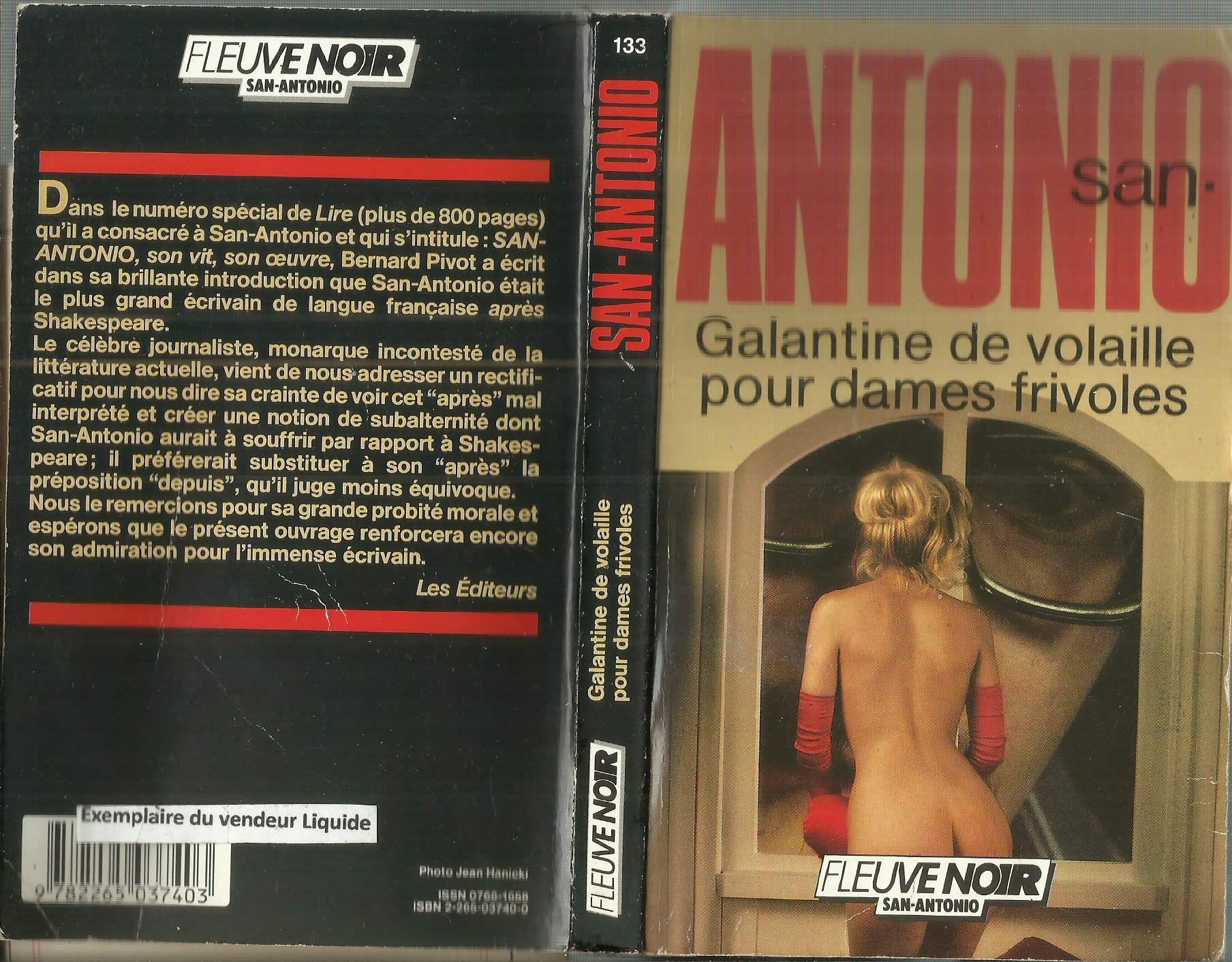 san antonio galantine de volaille pour dames frivoles book