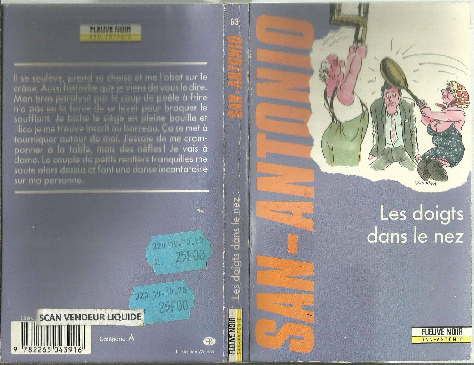 San antonio | les doigts dans le nez Books