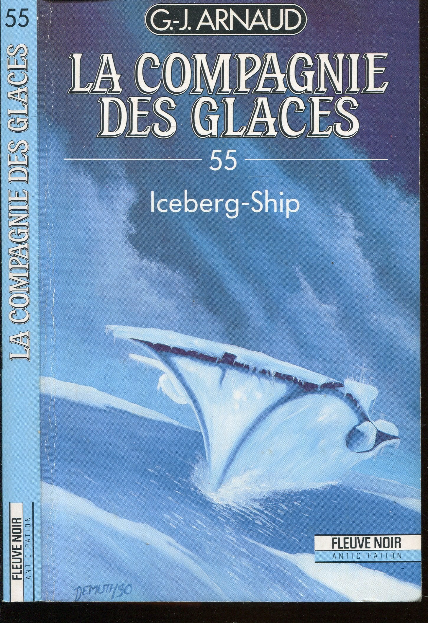 la compagnie des glaces n° 55 : Iceberg-ship book