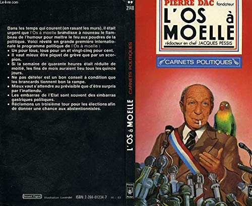 Carnets politiques de l'os à moelle book