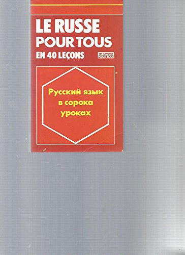 Le Russe pour tous en 40 lecons Books
