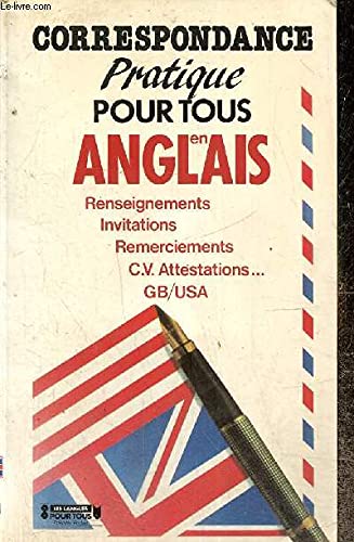 Correspond-Prat.Pr/Ts.Anglais book