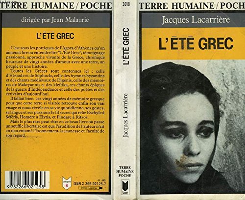 L'Été grec : Une Grèce quotidienne de 4000 ans (Presses pocket) Books