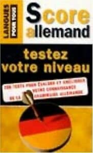 Score allemand : testez votre niveau book