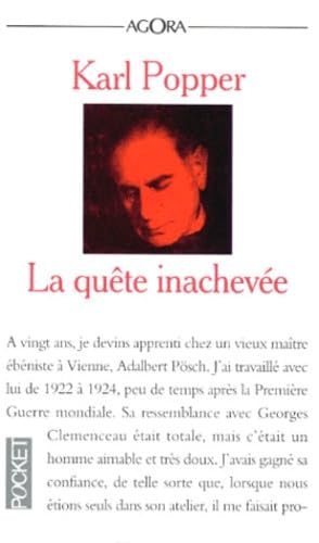 La quête inachevée : autobiographie intellectuelle Books