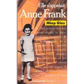 Elle s'appelait Anne Frank book