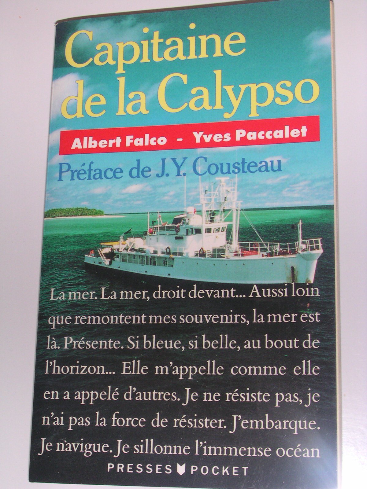 Capitaine de la Calypso Books