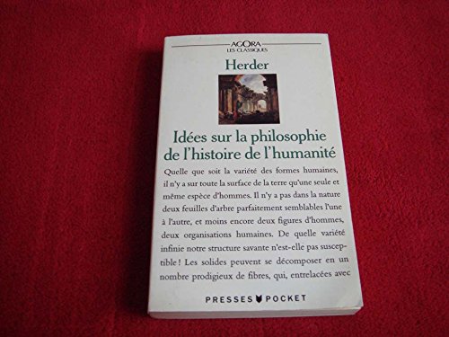 Idées sur la philosophie de l'histoire de l'humanité Books