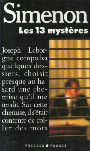 Les treize mystères Contemporary literature Books