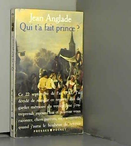Qui t'a fait prince ? Books