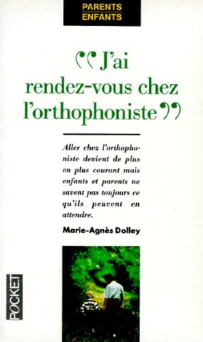 J'ai rendez-vous chez l'orthophoniste Books