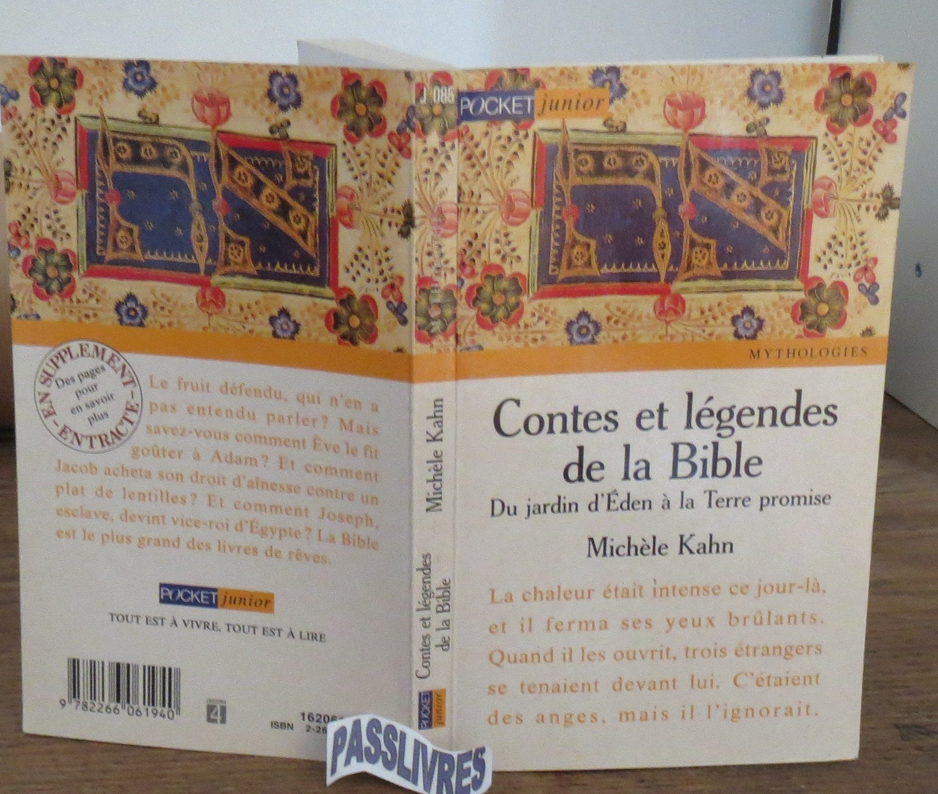 CONTES ET LEGENDES DE LA BIBLE.: Du jardin d'Eden à la Terre Promise Books