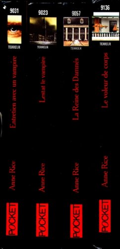 Anne Rice : Chronique Des Vampires Coffret 4 Volumes Books