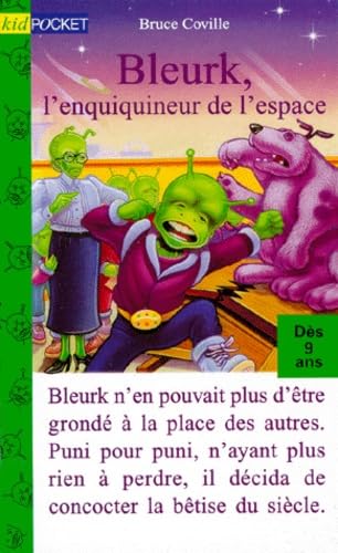 Bleurk, l'enquiquineur de l'espace book