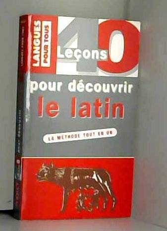40 leçons pour découvrir le latin Books