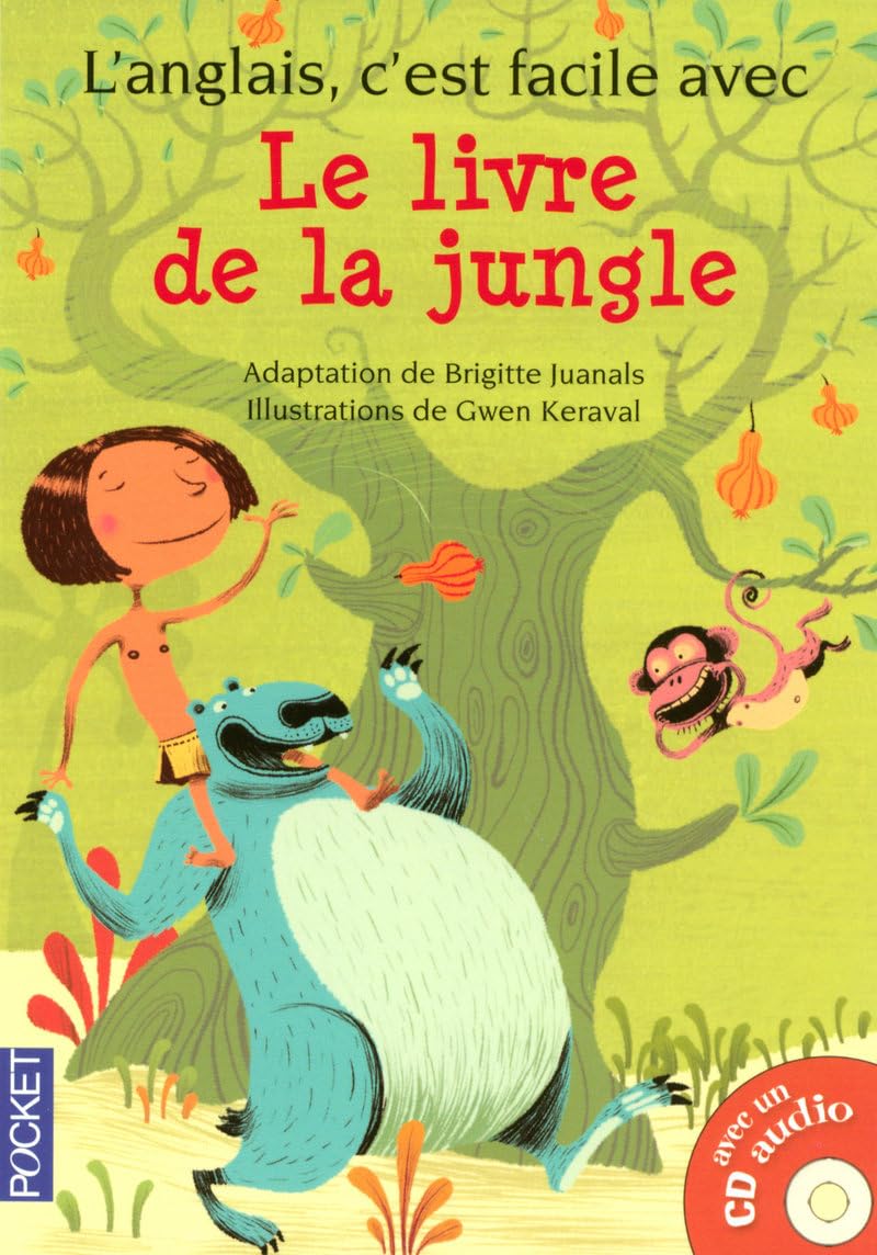 L'anglais, c'est facile avec le Livre de la Jungle (+1CD) (filmé) book