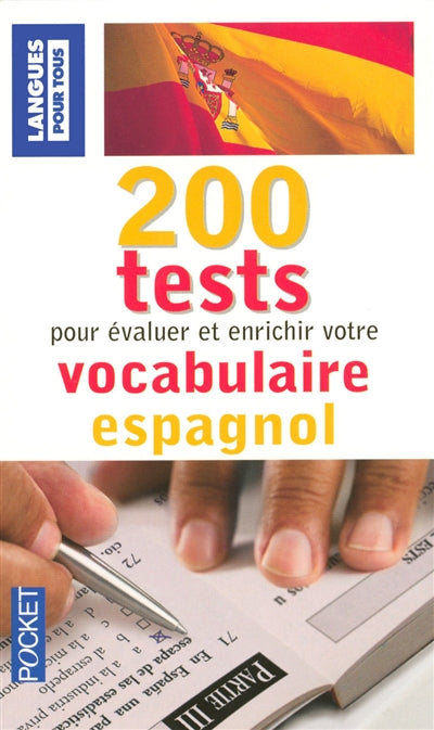 Product Image: 200 tests de vocabulaire espagnol
