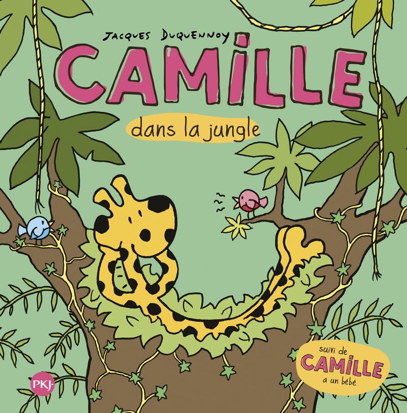 Camille dans la jungle + Camille a un bébé book
