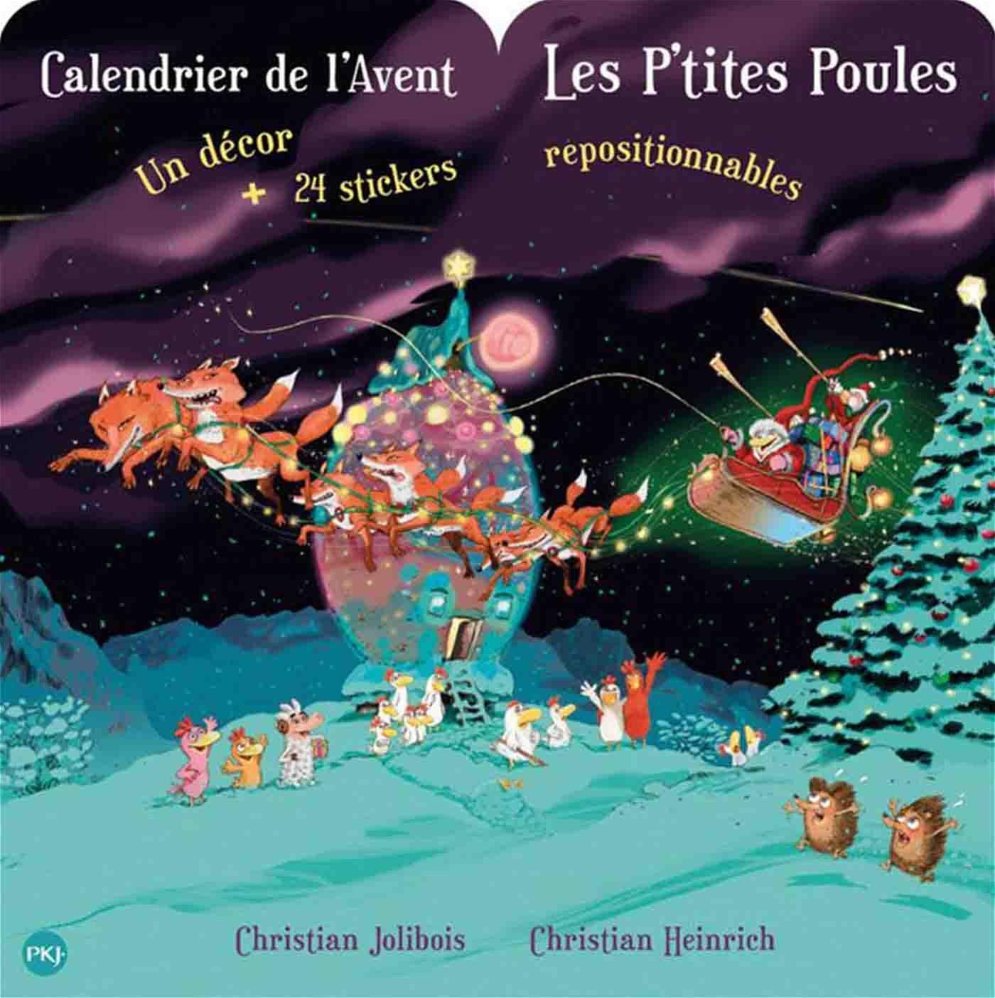 Calendrier de l'Avent P'tites Poules book